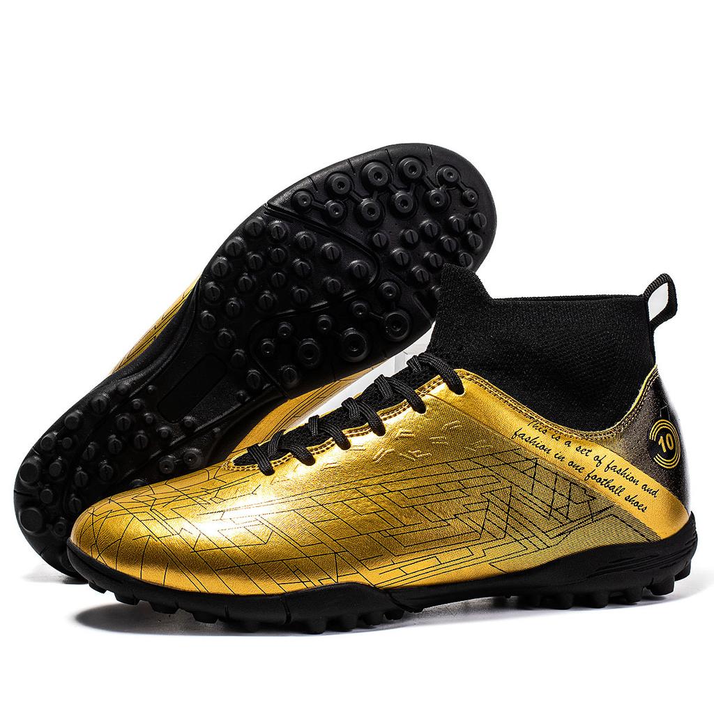 High-top Football Shoes, New Male and Female Students Professional Training, Long Spikes, Youth Broken Nails, Champions League Football Shoes