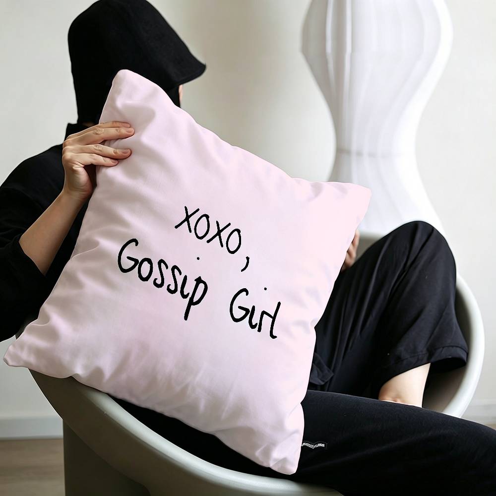 Classic TV Series Gossip Girls pillow cover sofa cushion cover home room decoration children gift