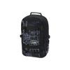 Skateboard Series Zipper Closure Fabric Backpack Unisex Backpack Black ABSR196-1