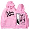 Retro My Chemical Romance Rock Band Hoodies Men's Fashion Hip Hop Gothic Sweatshirt Fleece Oversized Streetwear