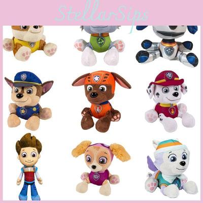 Adorables peluches Pat' Patrouille mettant en vedette Ryder Marshall Rubble Chase Rocky Zuma Skye