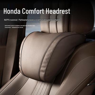 Honda Neck & Lumbar Support Pillow - Fits Binzhi, Civic, CRV, XRV, Accord - All-Season Universal Use