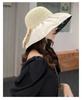 Sun Black Plastic Sun Hat, Summer Face Covering Fisherman Hat, Outdoor Anti-ultraviolet Sun Hat For Women