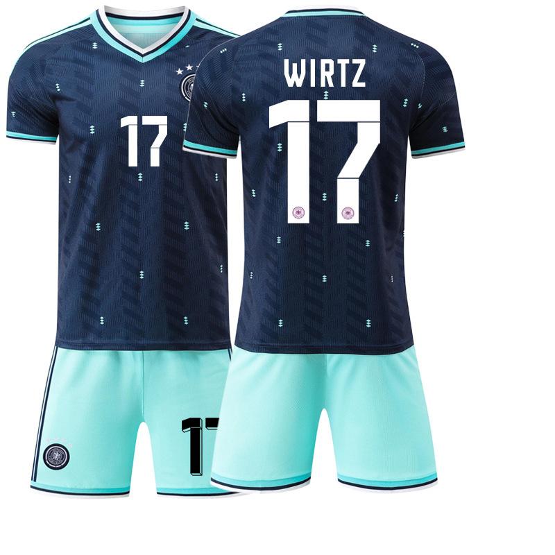 2627 Germany World Cup jersey set, No. 13 Müller 8, Kroos No. 7, Havertz children s football kit set 16