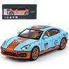 Giocattolo modello auto pressofuso in scala 1/24 Panamera, veicolo giocattolo da tirare indietro con suono e luce per bambini, ragazzi, ragazze, collezione regalo