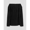 Anggae Tucked Waist Aline Skirt Black