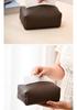 Lychee Pattern Leather Tissue Box for Home, Living Room, Hotel, or Restaurant - Stylish and High-Quality Napkin Holder