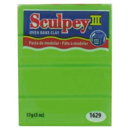 Polymer Clay - Sculpey - Granny Smith - Oven Bakeable - Flexible - Non-Toxic