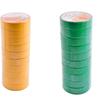 10 Roll Electrical Insulation Tape High Temperature Resistant PVC Insulating Tape for Wire Cable Splices Easy to Use
