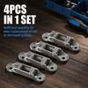 4pcs Stainless Steel Sliding Door Rollers Zinc Alloy Door Window Fittings  Sliding Door