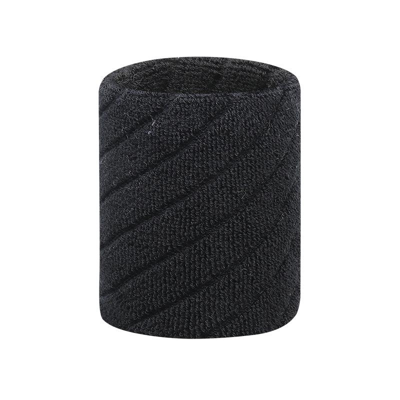 Breathable Cotton Sweat-Wicking Sports Wristband for Basketball, Running, and Badminton