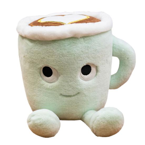 Morbida Leggera Portatile Accattivante Bambola Tazza da Caffè Cuscino
