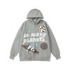 Broken Planet Graphic Print Hoodie Loose Fit Hip Hop Streetwear Teens Casual Winter Sweatshirt