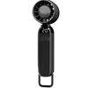 High-speed Semiconductor Ice-cooling USB Handheld Portable Fan Neck Strap Digital Display Turbo Foldable Mini 168mm Quiet Ice