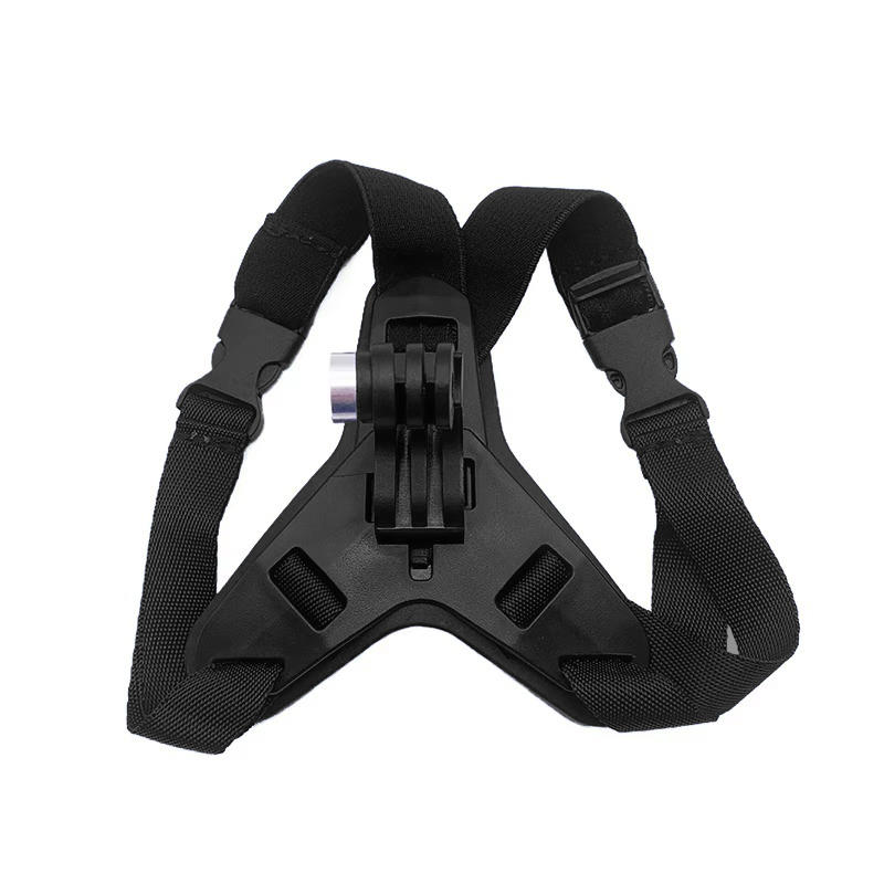 Curea de montare pe bărbie pentru cască de motocicletă, suport reglabil, suport pentru față completă, suport pentru cameră de acțiune, curea pentru telefon, suport pentru accesorii de echitație în aer liber