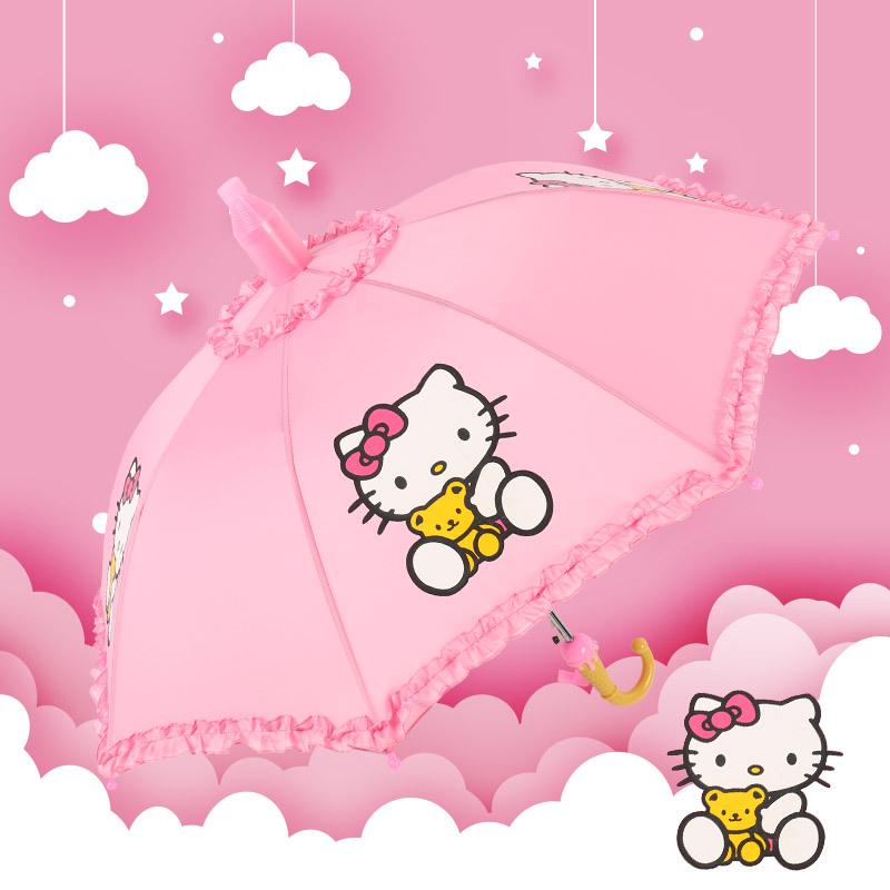Automatic Cute Children's Umbrella for Students: Girls, Boys, and Kindergarten Kids