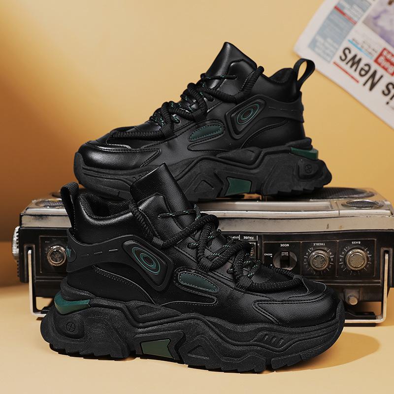 Men's shoes autumn and winter new casual men's sports shoes dad shoes men's ins sports Martin casual shoes
