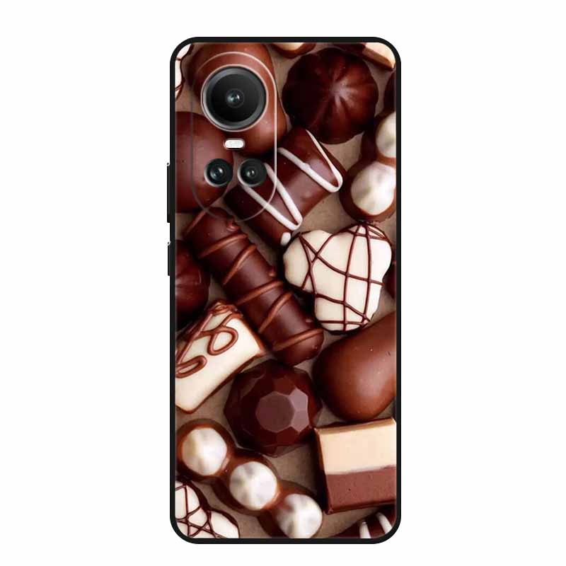 For Oppo Reno10 Pro Case Animals TPU Soft Silicone Back Cover for Oppo Reno 10 Pro 5G CPH2525 CPH2531 Protective New Phone Funda