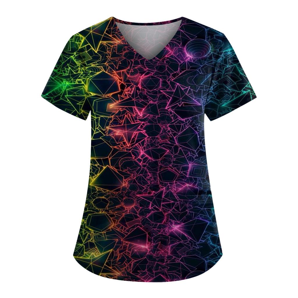 Summer Retro Leopard Print Women's Top Cute and Fun T-shirt