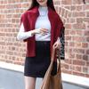 Fei Yuan Beaded Hip-Hugging Short Skirt: Women's Slimming Half-Length Skirt for Autumn & Winter, Petite & Versatile, Anti-Exposure Design