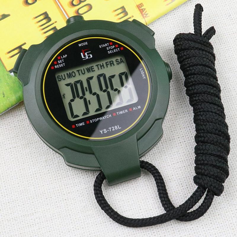 Stop Watch Timer Tools 30H Chronometer Handheld Pocket Stopwatch 0.01S Accuracy Professional Digital Sport Stopwatch Lcd Timer