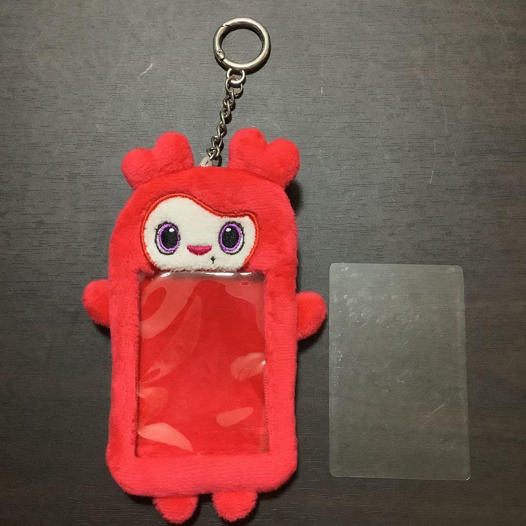 

[USED] TWICE Chaeyoung Photo Card Keychain Trading Card Case