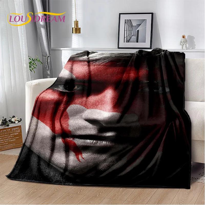 Weiche D Flanell-Kuscheldecke Bequeme Picknick-Schlafzimmer-Abdeckung Perfekt für Kinder und Erwachsene Verleiht jedem Zuhause Stil