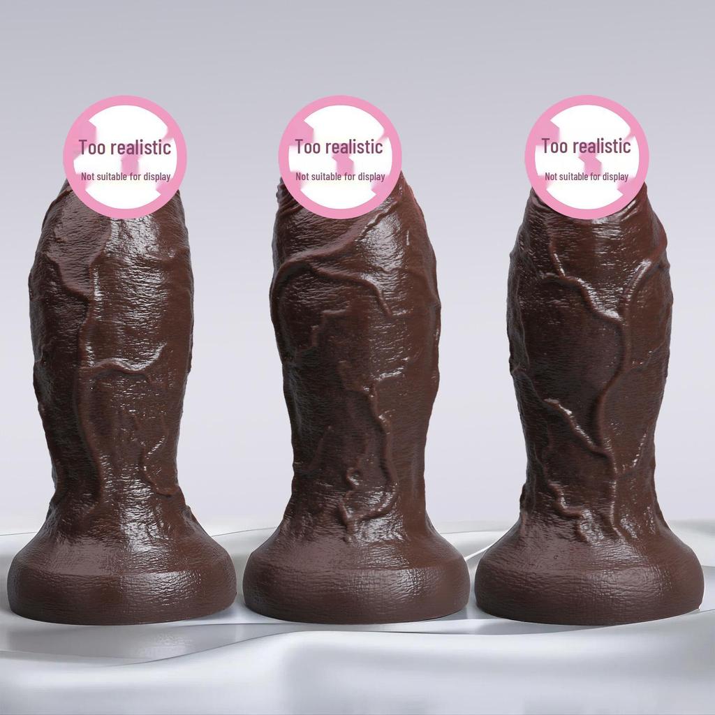 Silikon-Dildo Ohne Ei-Design - Weiches Fleisch Erwachsenenspielzeug für Frauen