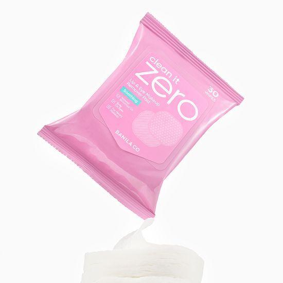 BANILA CO Clean It Zero Soothing Lip & Eye Remover Pads (30 Sheets)
