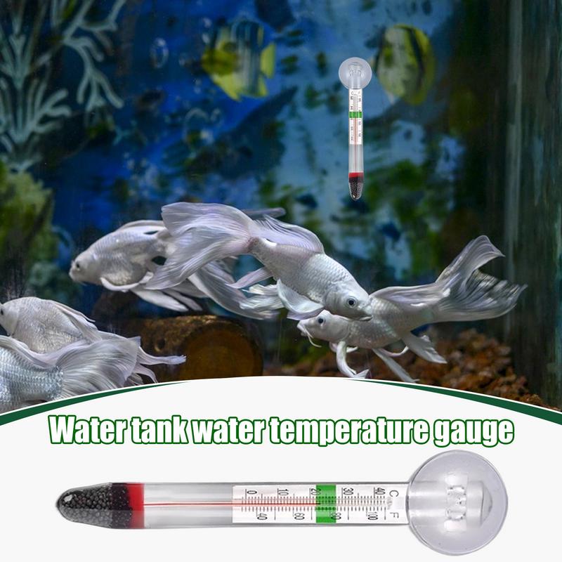 Aquarium Thermometers Digital for Fish Tank Wireless Monitor with Clear Easy-to-Read High-Precision Display for Household