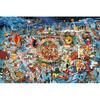 Epoch 1000-Piece Jigsaw Puzzle Illustration/Art Masayoshi Akiyama Search! Miracle of Christmas Town 