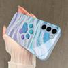 Pastel Glitter Cat Paw Fashion Phone Cases Carcasa Glass Phone Case  Fundas for Samsung Galaxy S26 S25 S24 S23 S22 FE Ultra Plus