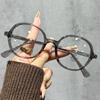 Round Frame Glasses Fashionable Fashion Glasses Anti-Blue Light Glasses Lightweight For Daily Wear Women Gaming
