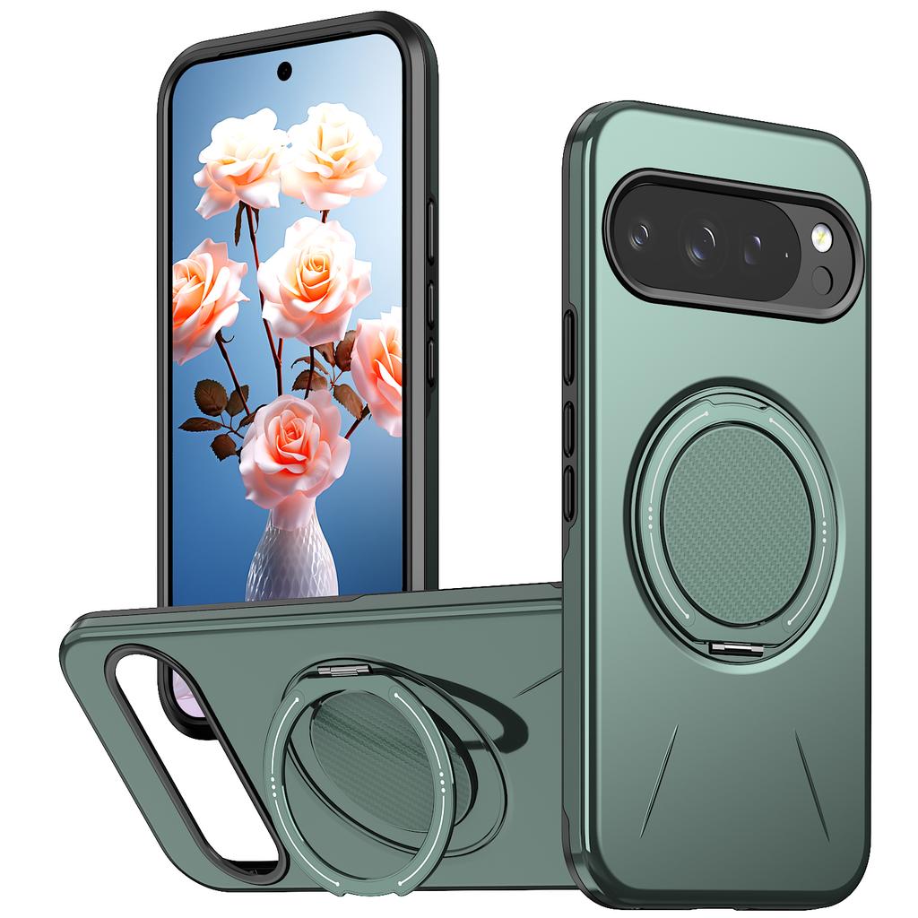 360° Magnetic Bracket Phone Case for Google PIXEL 10 proxl 9 Pro XL 10A 10Pro for Magsafe Shockproof Stand Holder Cover Funda