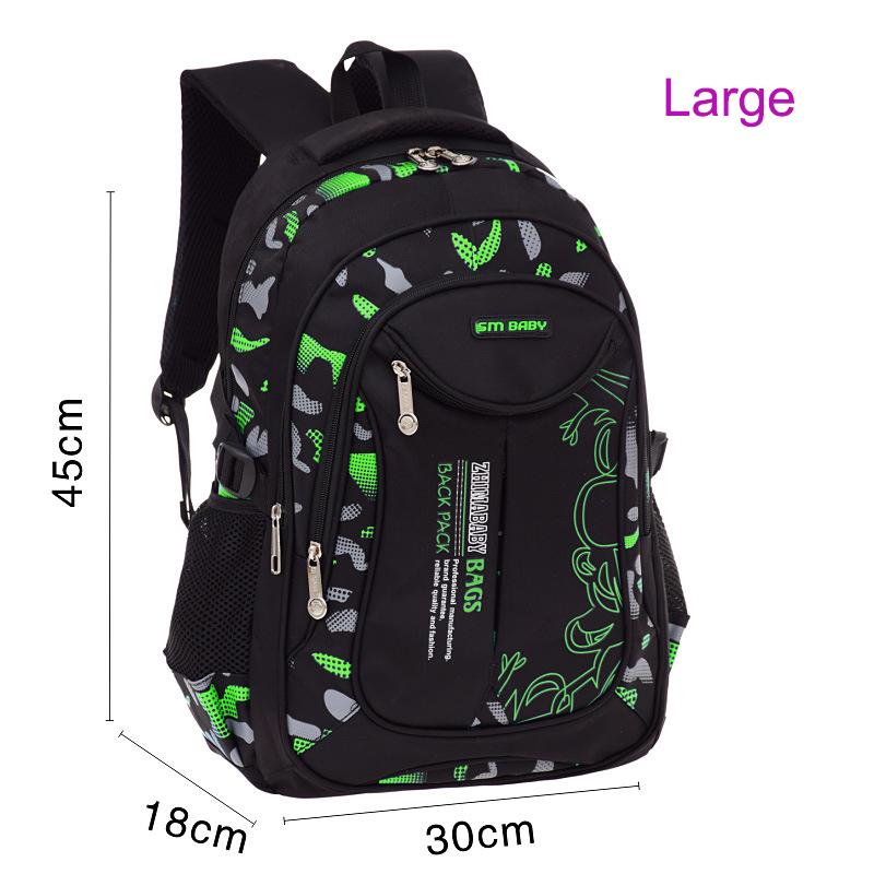 Boys School Bags Large Capacity Casual Backpacks 8-12 Years Children Boys Backpacks Primary School Bag Students Kids Knapsack
