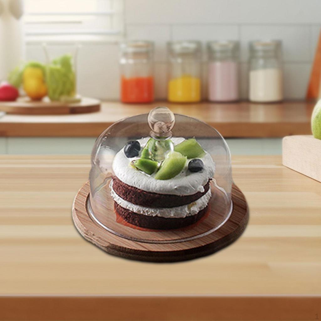 Kuchenständer mit Domplatte Serviertablett Dessertauslage für Feiertage