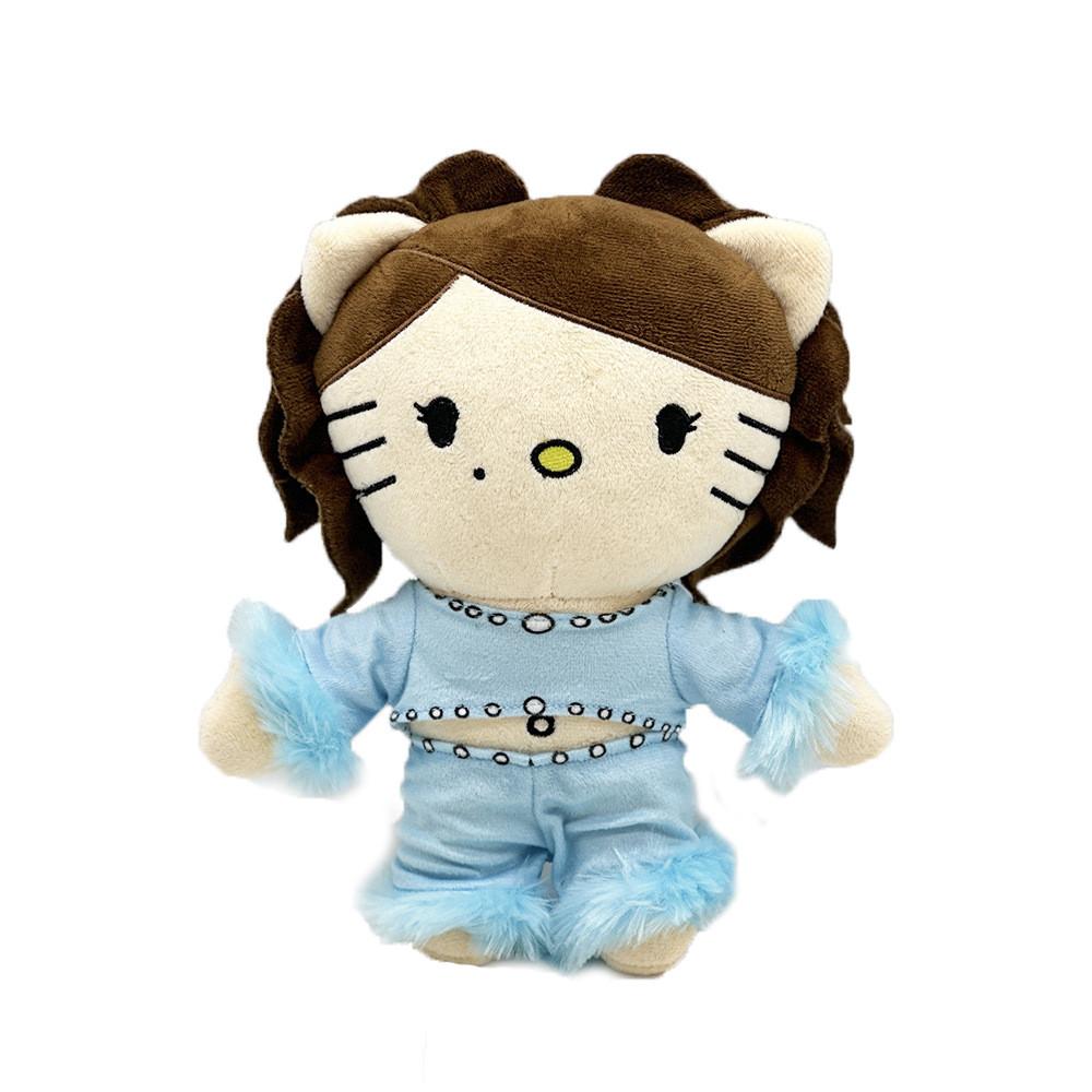 Travis Plush Scott  Toy Cat  Dressed   Wear Clothes Stuffed Dolls Gifts Cute