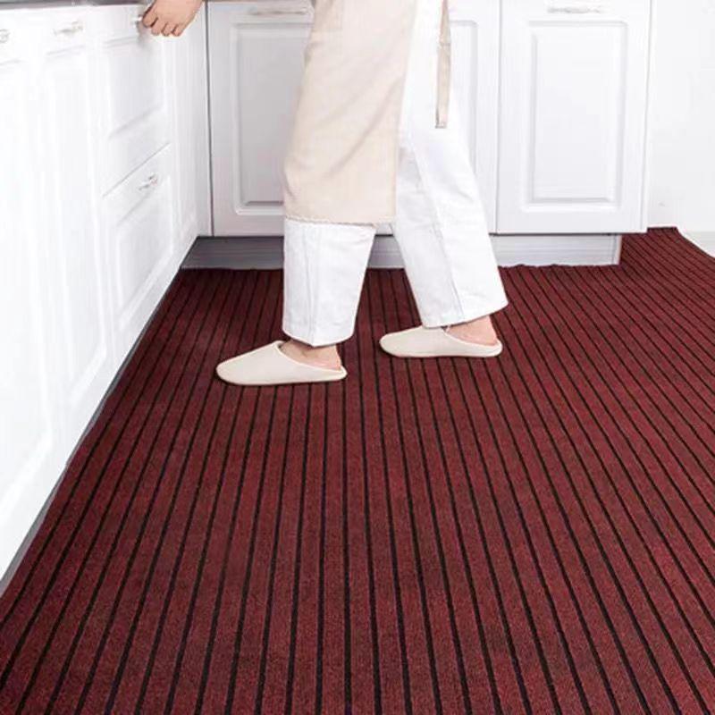 

Нескользящий входной коврик: Ковер на заказ для кухни, прихожей или входной двери 40x60 cm Compact темно-красного