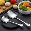 Distributing Rice Kitchen Supplies Public Spoon Tableware Buffet Serving Spoon Soup Spoon