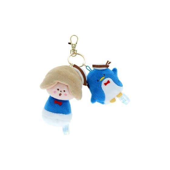 [Sunstar Stationery] mizutama Персонажи Sanrio Брелок Плюшевая игрушка Tuxedo Sam S8351716