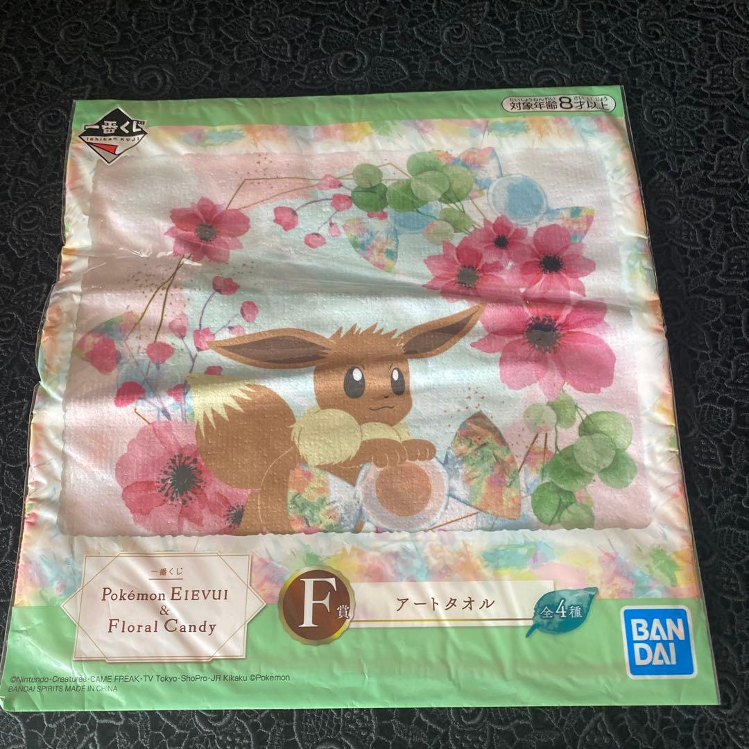 Ichiban Kuji Pokémon Eevee Art Towel F Prize