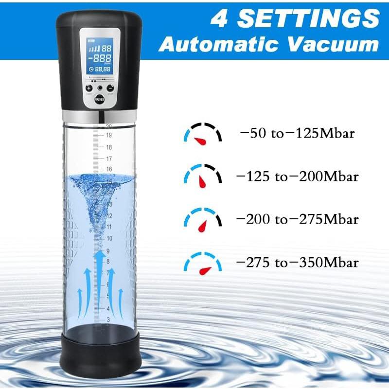 Electric Penis Pump Extension Penis Air Pressure Therapy With Rechargeable Design Penis Extension Sex Machine Penis Extension 18