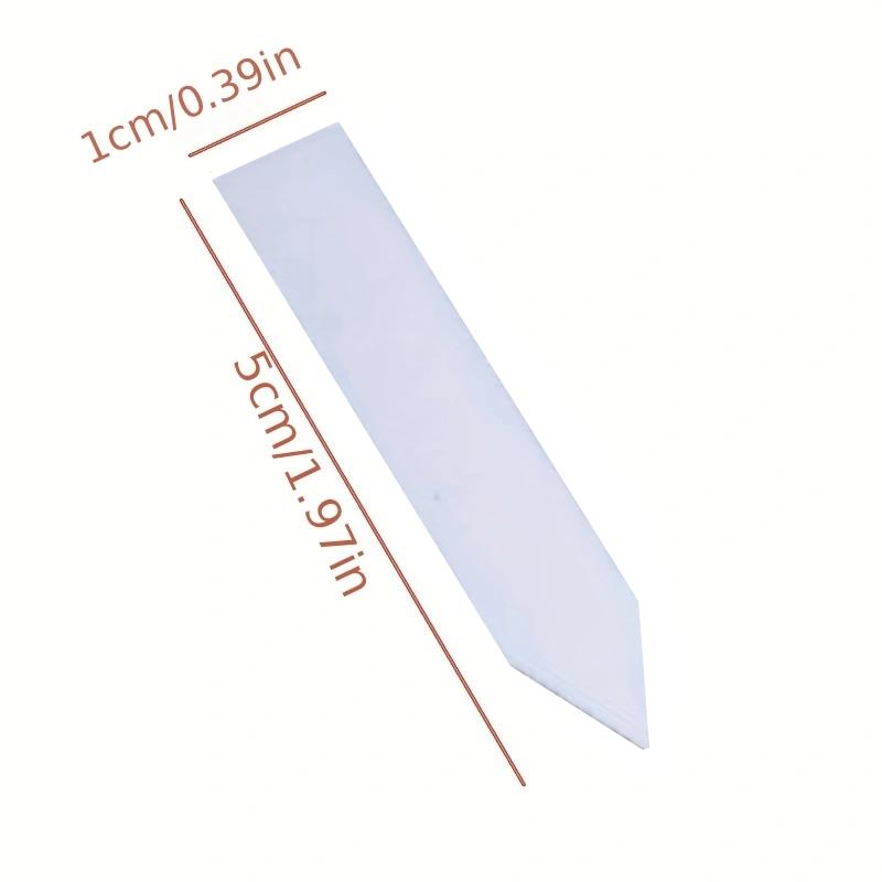 100Pcs Reusable Labels for Plants Classification Plants Hang Tag PVC  Labels Garden Flower Pot Plastic Waterproof