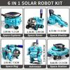 6-in-1 STEM Solar Robot Kit Toys Gifts for Kids Educational Building Science Experiment Set Birthday for Kids Boys Girls
