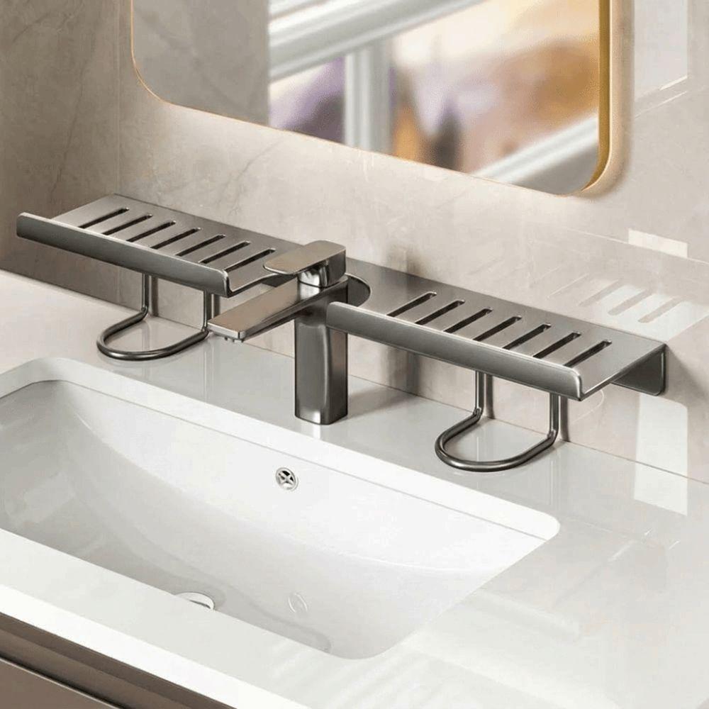 Universal Bathroom Storage Rack Water Drainage Bathroom Organizer Washstand Storage