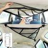 Car Ceiling Cargo Net Pocket Mesh Roof Storage Organizer Large Capacity Pocket