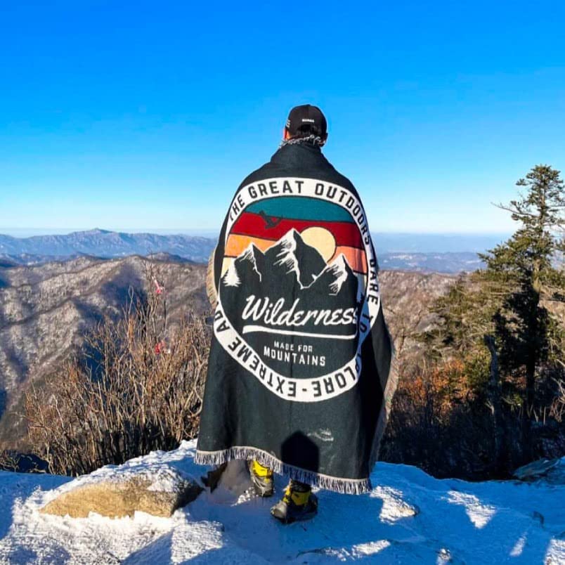 Venkovní deka na spaní v autě Deka Black Mountain Camper Markýza...