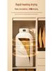 2025 Portable Travel Clothes Dryer with Washable Fan Timer for Cross-Border Use