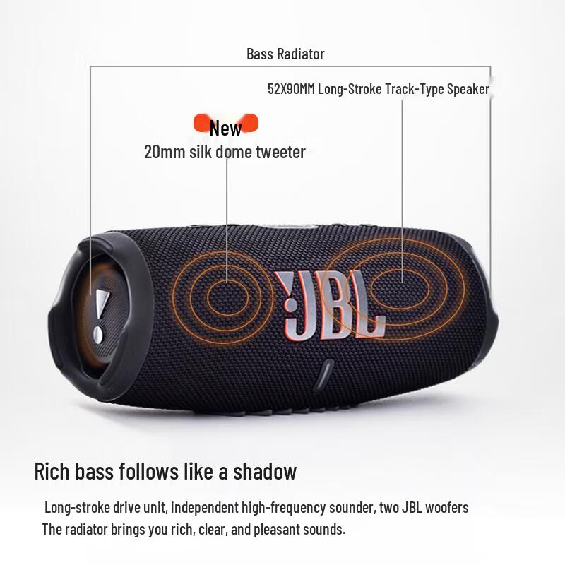 JBL CHARGE6 Portable Bluetooth Speaker