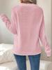 Women's European American Valentine’s Bow Jacquard Sweater - Autumn Winter Fashion